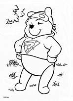 coloriage le super detective winnie